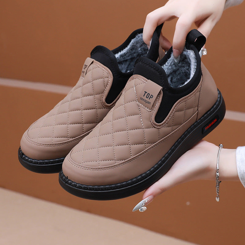 Bottes d’hiver extensibles – Doublure douce et finition imperméable