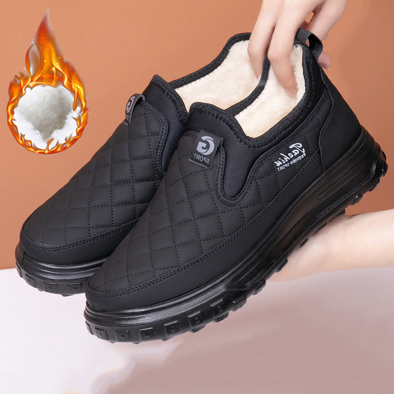 Bottes d’hiver extensibles – Doublure douce et finition imperméable