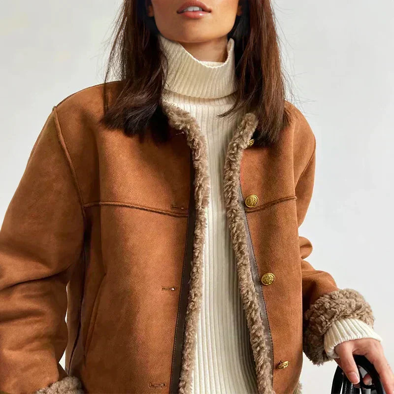 Veste Teddy Luxe – Chaleur et élégance en parfaite harmonie