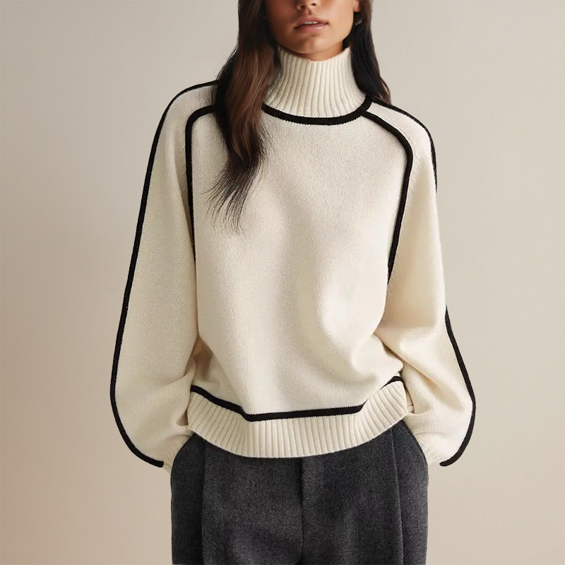 Col Roulé en Maille – Confort Douillet & Style Polyvalent