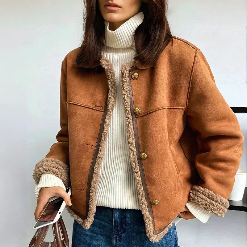 Veste Teddy Luxe – Chaleur et élégance en parfaite harmonie