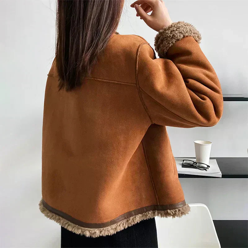 Veste Teddy Luxe – Chaleur et élégance en parfaite harmonie