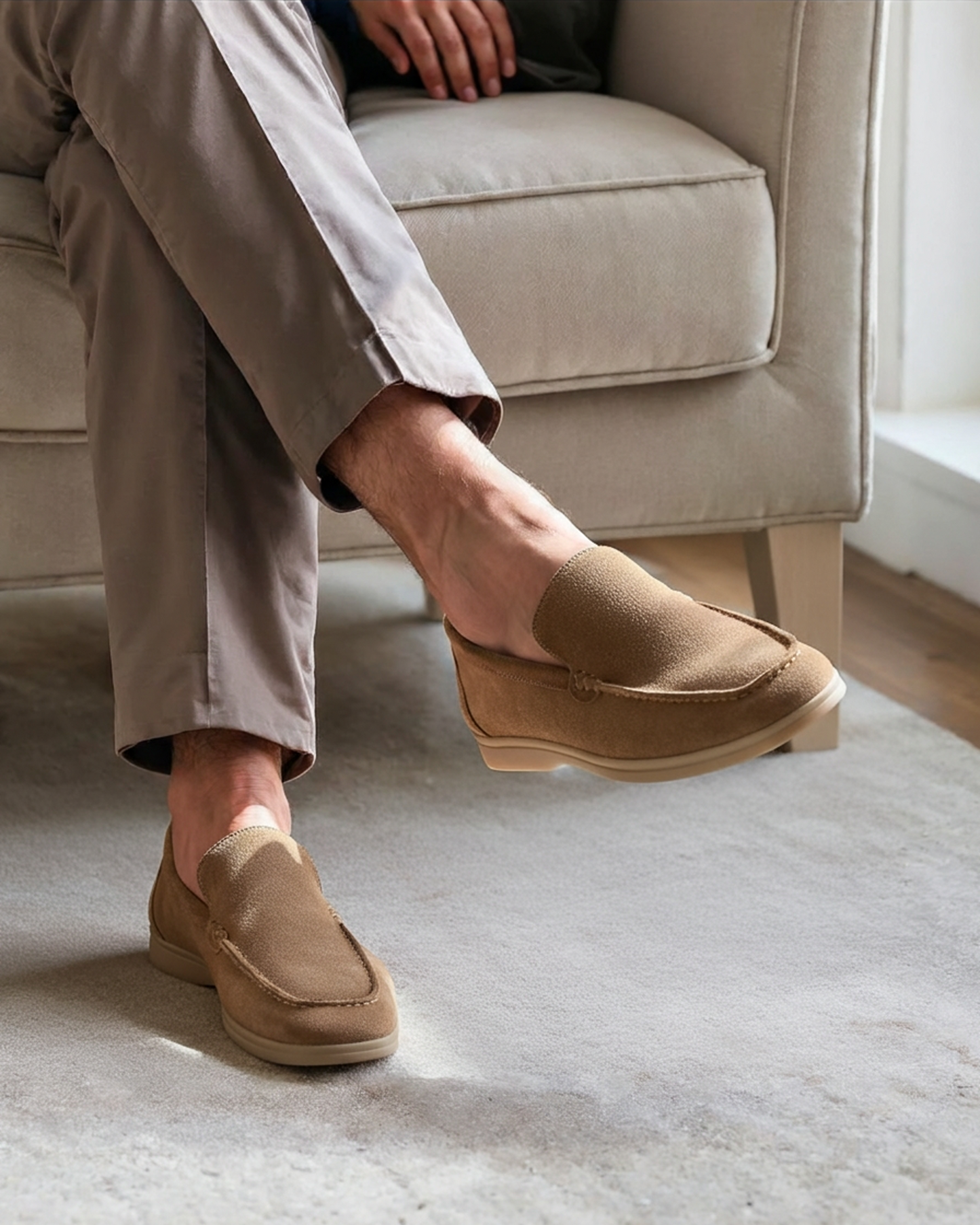 Mocassins en Suède Premium – Luxe Confort et Durabilité