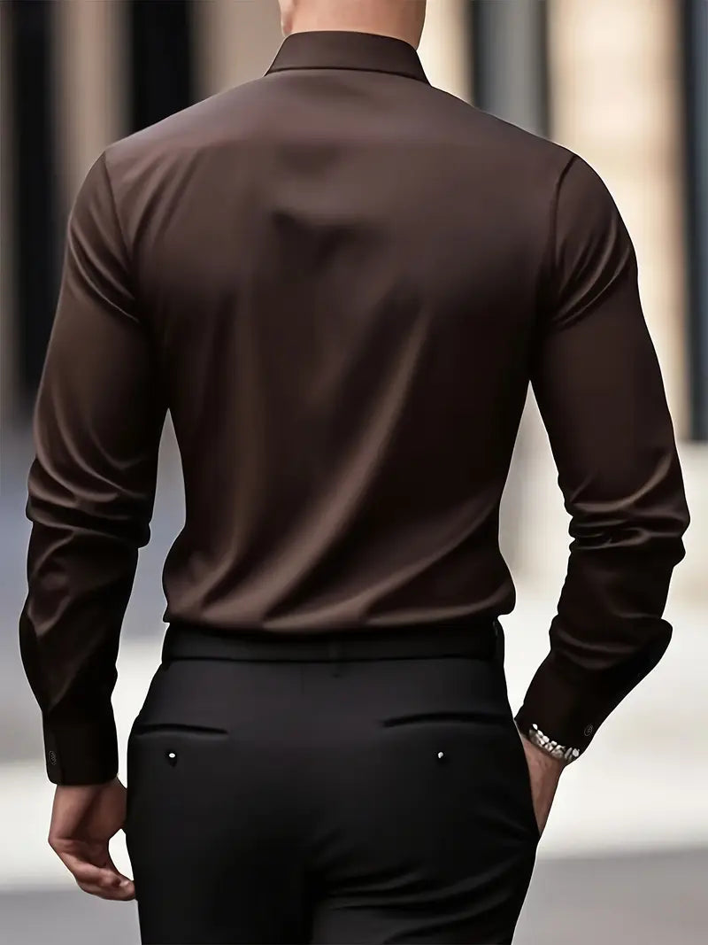 Chemise Slim Fit – Respirante & Élégance Intemporelle