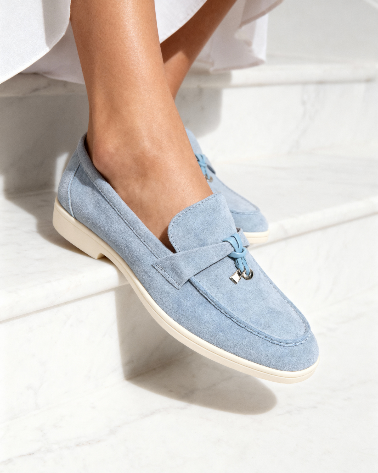 Mocassins en Suédine – Élégance intemporelle & confort absolu