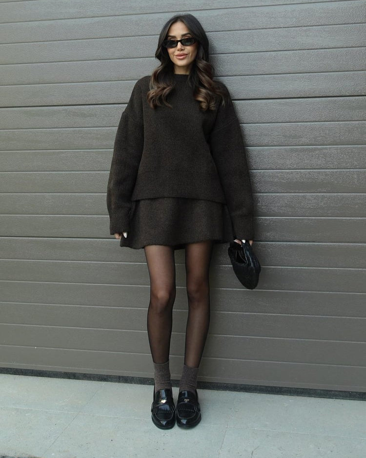 Knit Elegance Set – Confort et style en un seul look