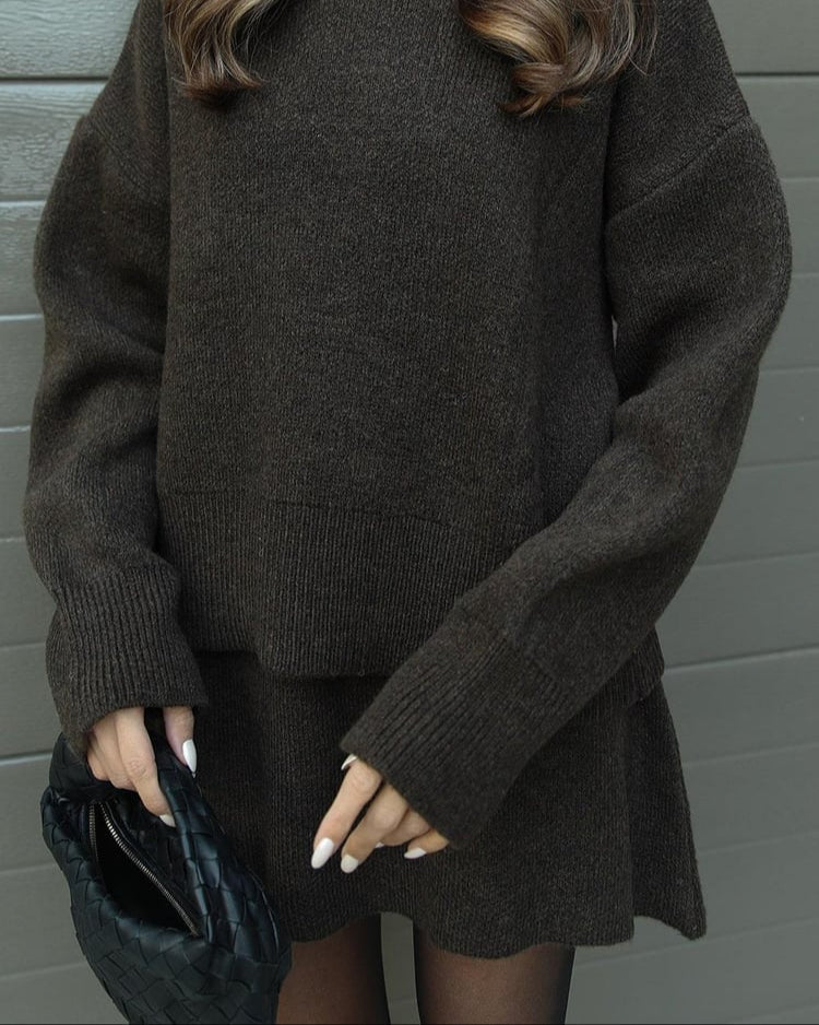 Knit Elegance Set – Confort et style en un seul look