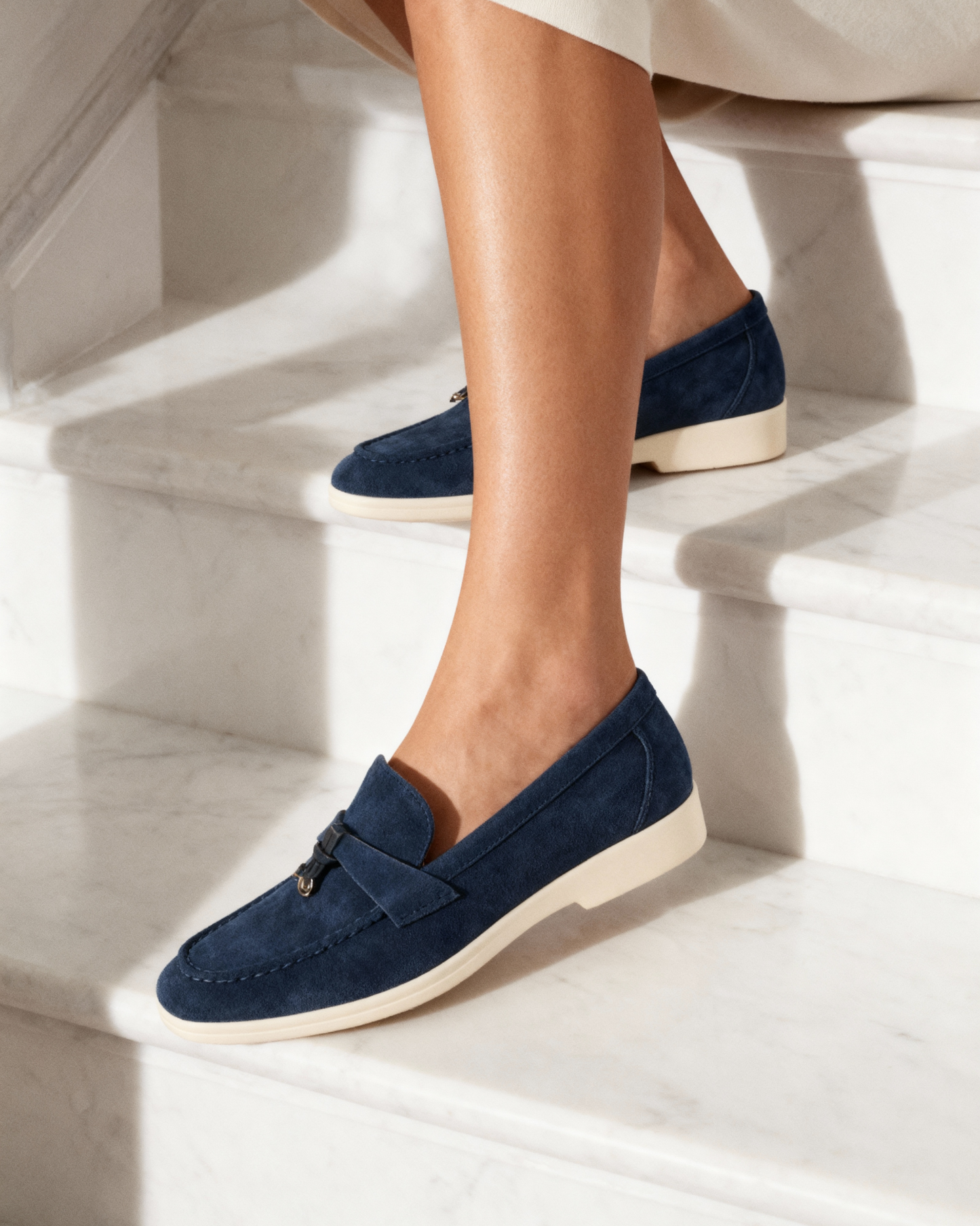 Mocassins en Suédine – Élégance intemporelle & confort absolu