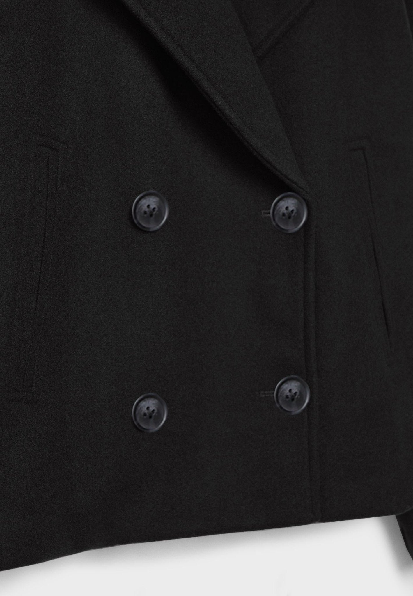 Veste Croisée Courte – Élégance Intemporelle