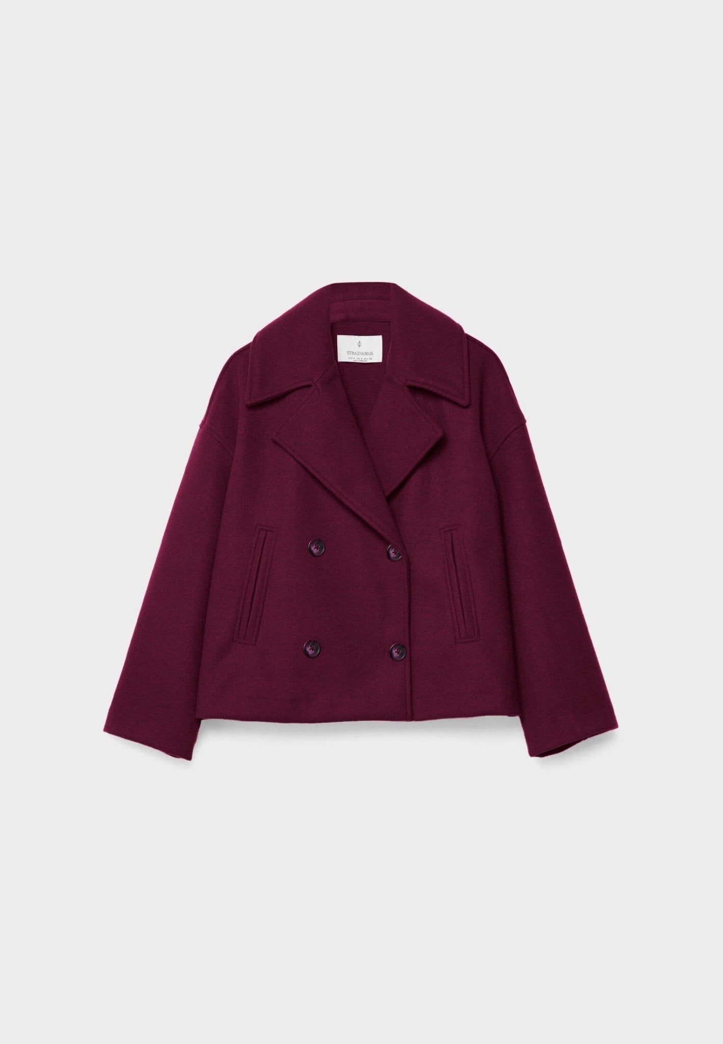 Veste Croisée Courte – Élégance Intemporelle