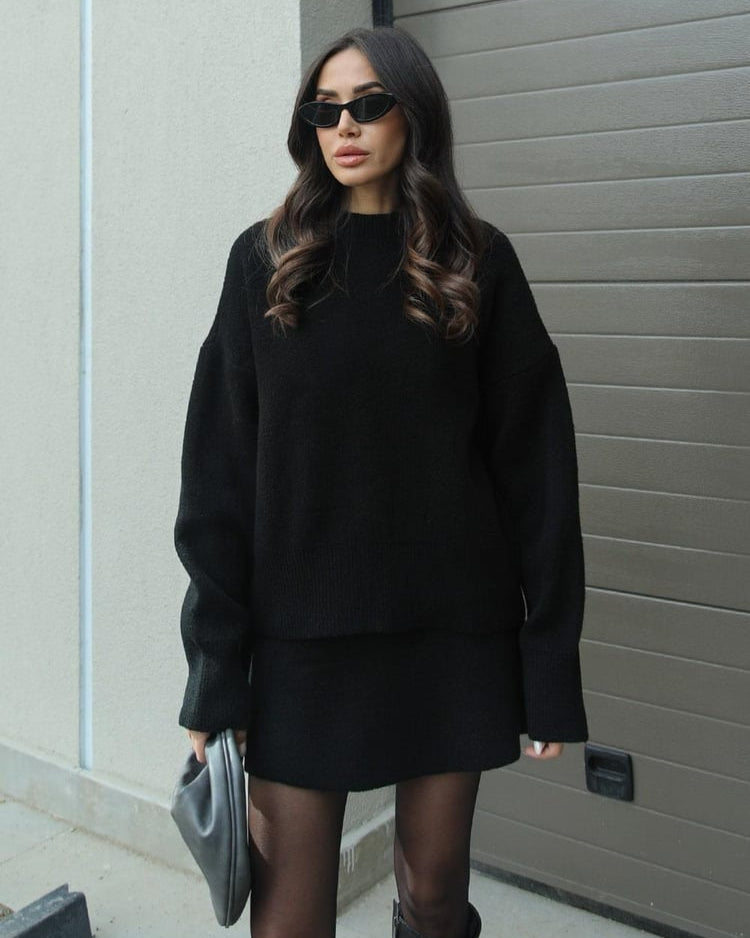 Knit Elegance Set – Confort et style en un seul look