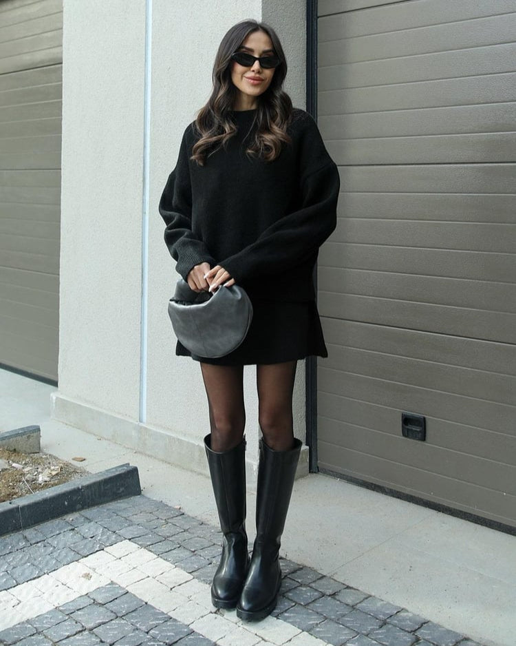 Knit Elegance Set – Confort et style en un seul look