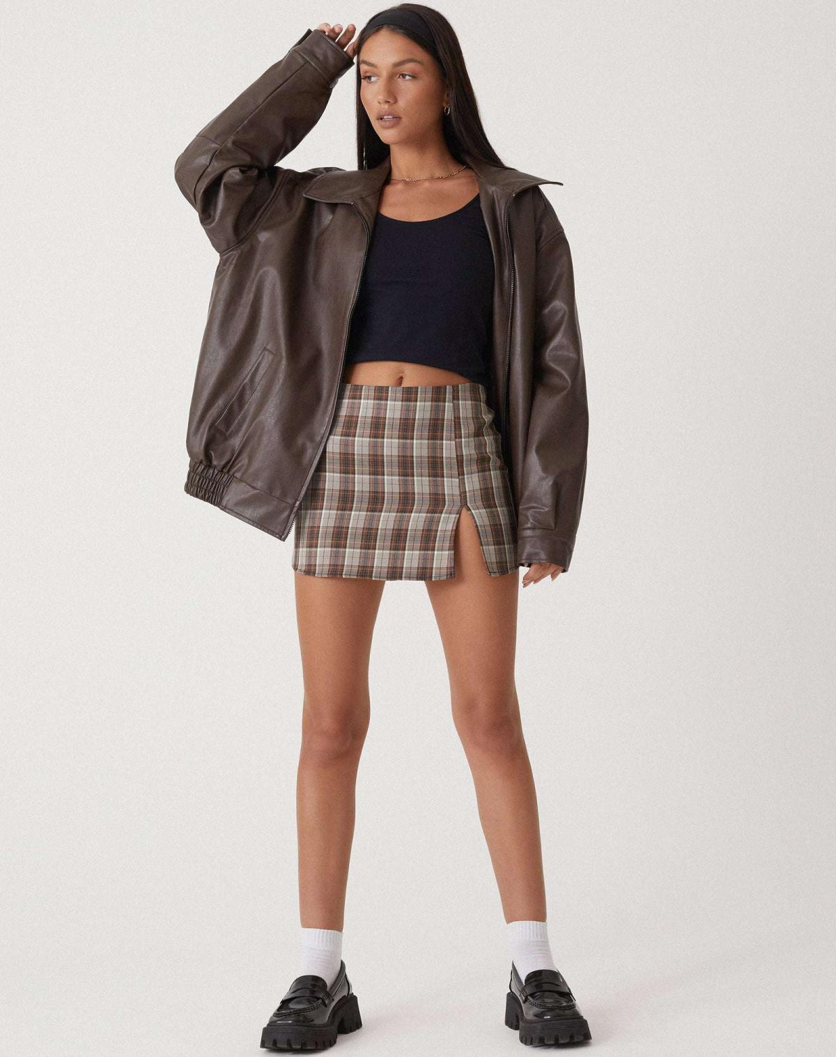 Veste en Cuir PU – Design Durable et Intemporel