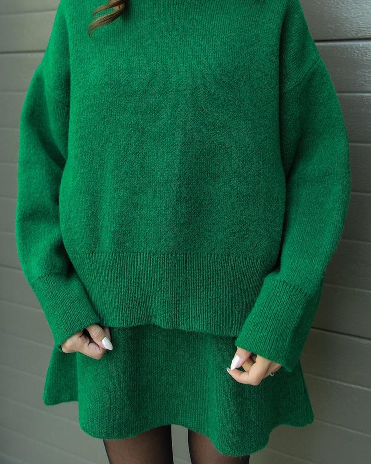 Knit Elegance Set – Confort et style en un seul look