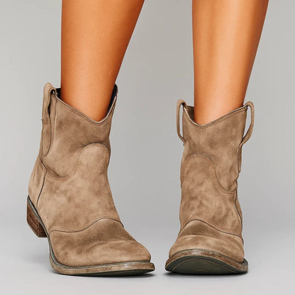 Bottines Western – Style audacieux et confort intemporel