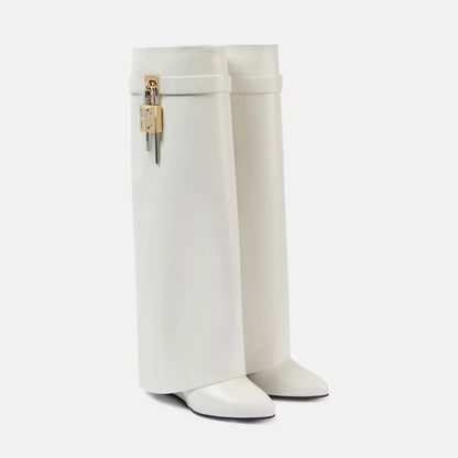 Bottes Sharkskin – Élégance & Confiance à Chaque Pas