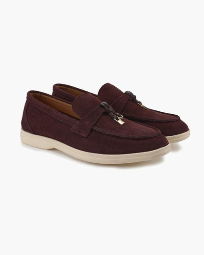 Mocassins en Suédine – Élégance intemporelle & confort absolu
