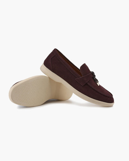 Mocassins en Suédine – Élégance intemporelle & confort absolu