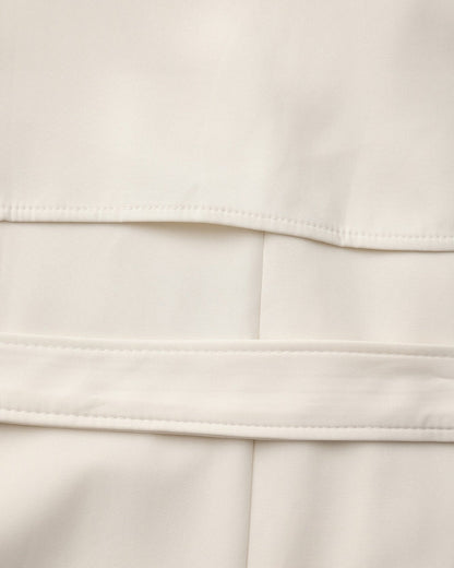 Trench Élégant – Coupe Longue et Design Confortable