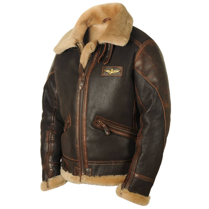 Blouson Aviateur – Protection Hivernale Chaude & Élégante
