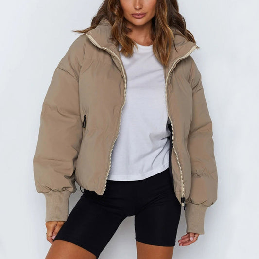 Veste Puffer Croppée – Chaleur & Design Élégant