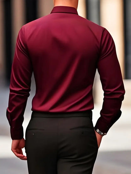 Chemise Slim Fit – Respirante & Élégance Intemporelle