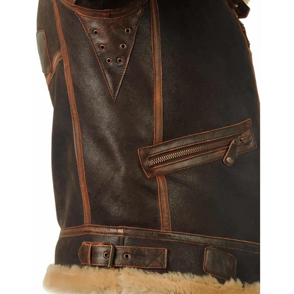 Blouson Aviateur – Protection Hivernale Chaude & Élégante