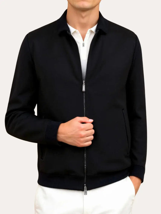 Veste À Col Polo – Élégance moderne et confort ultime