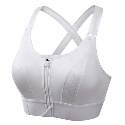 Soutien-gorge de sport à fermeture éclair – maintien maximal et confort respirant