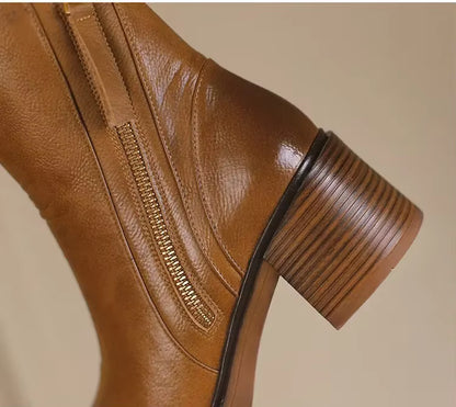 Bottines élégantes – Confort, hauteur & imperméabilité