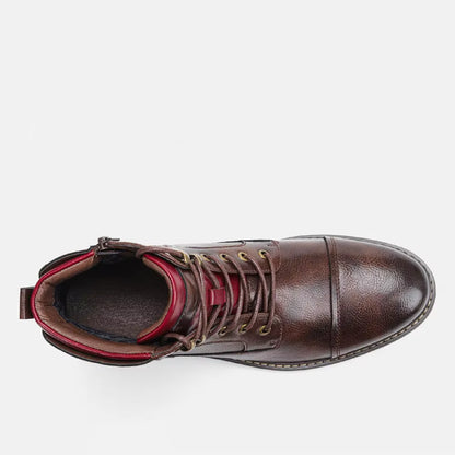 Bottes Oxford en Cuir – Élégance et confort à chaque pas