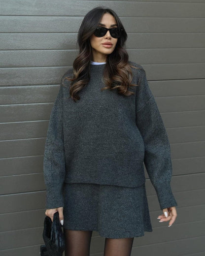 Knit Elegance Set – Confort et style en un seul look