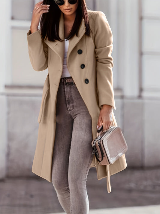 Trenchcoat Élégant – Style Intemporel & Confort