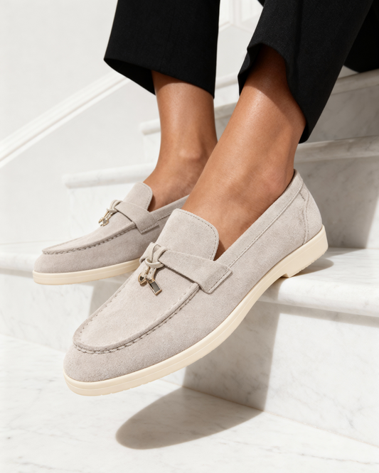 Mocassins en Suédine – Élégance intemporelle & confort absolu