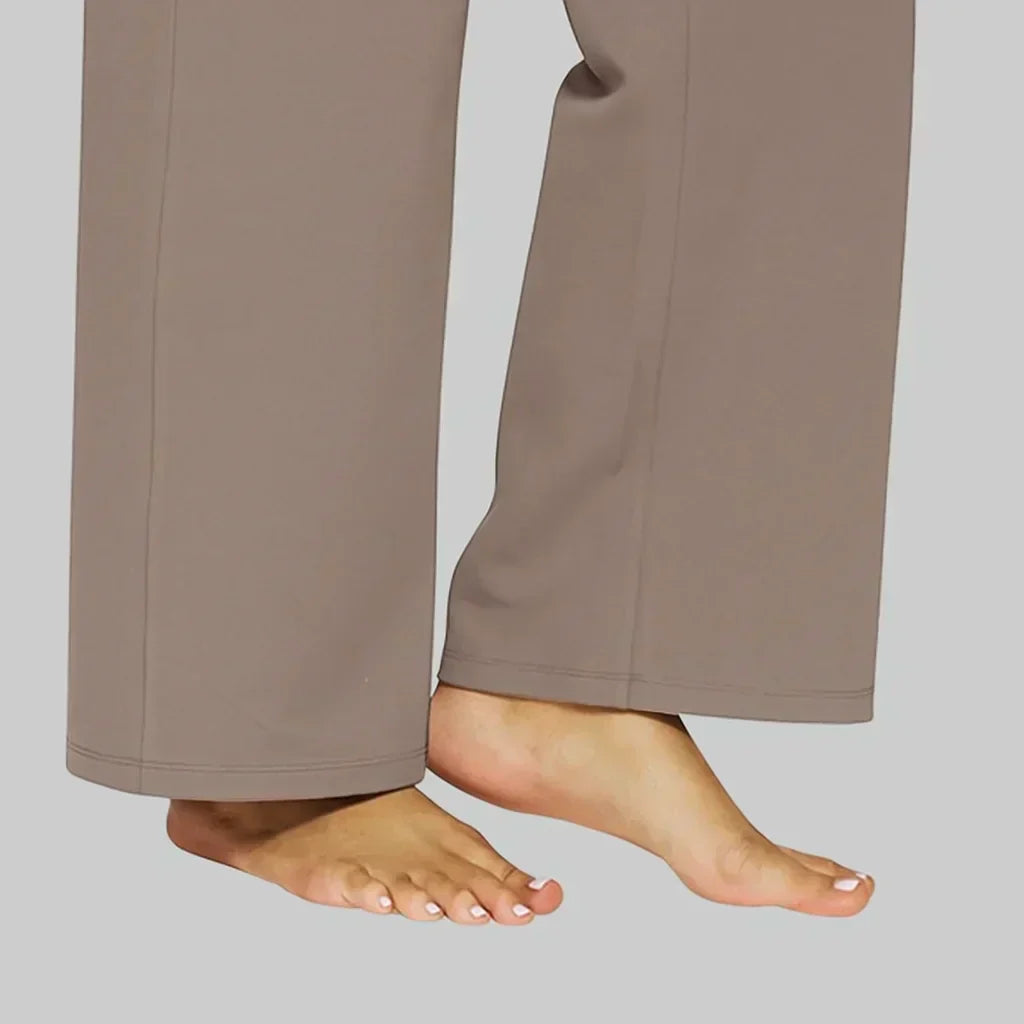 Pantalon Taille Haute – Confort Absolu et Élégance Naturelle