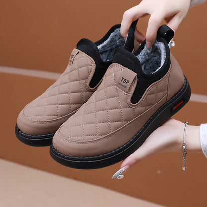 Bottes d’hiver extensibles – Doublure douce et finition imperméable