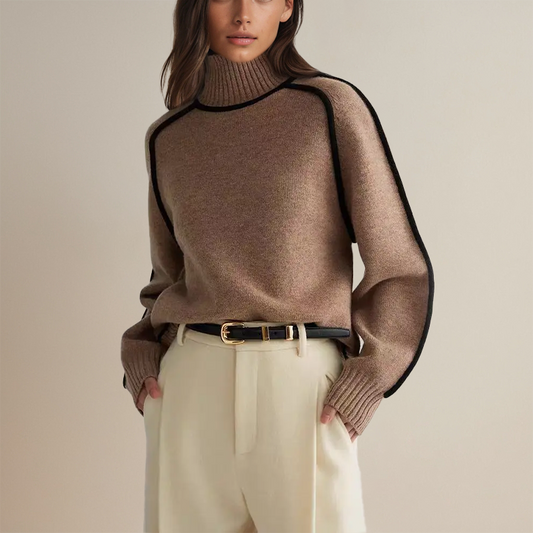 Col Roulé en Maille – Confort Douillet & Style Polyvalent