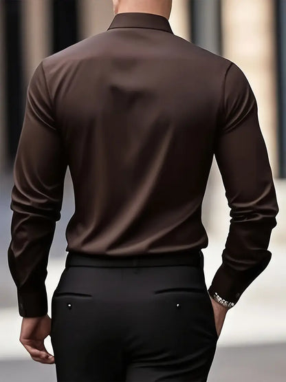 Chemise Slim Fit – Respirante & Élégance Intemporelle