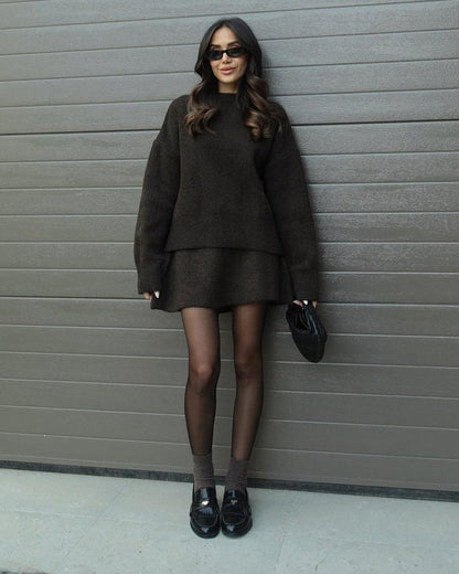 Knit Elegance Set – Confort et style en un seul look