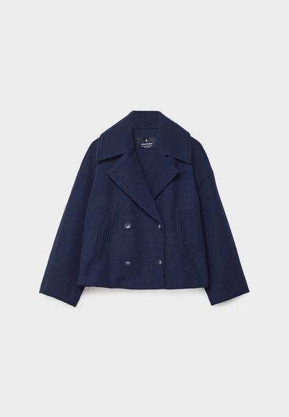 Veste Croisée Courte – Élégance Intemporelle