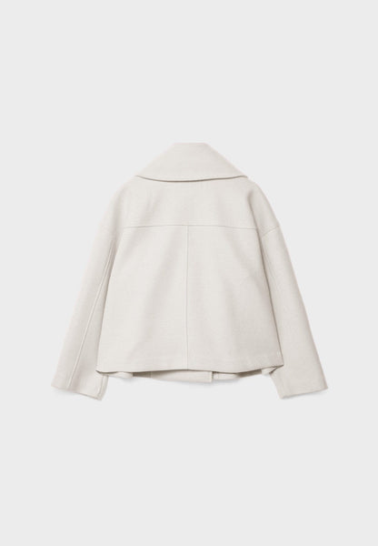 Veste Croisée Courte – Élégance Intemporelle