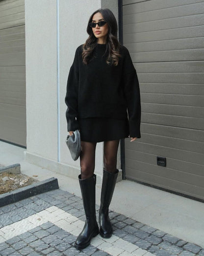 Knit Elegance Set – Confort et style en un seul look